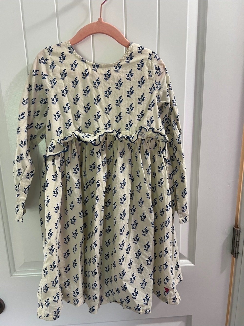 Pink chicken New York dress